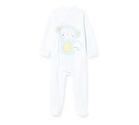 Chicco Tutina con Apertura davanti Unisex Juego de Pijama, Azzurro, 6 MESI para Bebés