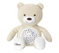 Chicco - Proyector Baby Bear Peluche Extrasuave Con Efectos De Luz Y Melodías Color Rosa