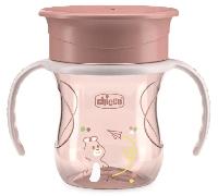 Chicco Vaso de Aprendizaje 360º Rosa +12m 200 ml