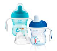 Chicco Vaso de Entrenamiento Mix&Match Azules 6 Meses+ // Precio, Comprar n/a 1 Unidad (Colores Aleatorios)