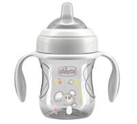 Chicco Vaso de Transición Gris 200ml 4M+