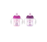 CHICCO Vaso de Entrenamiento Mix&Match Rosa-Morado 6 Meses+ // Precio, Comprar n/a 1 Unidad (Colores Aleatorios)