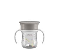 Chicco Vaso de Aprendizaje 360º Gris +12m 200 ml