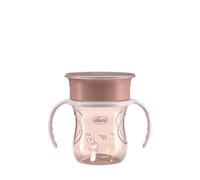 Chicco Perfect 360 Vaso de Comida Rosa 200ml 12M+