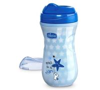 Chicco - Vaso termo luminoso azul