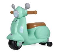 Chicco Vespa Primavera, Moto Correpasillos para Niños, Panel Electrónico, Luz, Sonido y Ruedines Estabilizadores Extraíbles, para Niños de 1 a 3 Años, MAX 25 Kg, Verdeagua