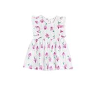 Chicco, Vestido Bebé Rosa con Mangas Cortas, en Algodón Suave, Designed in Italy, Ropa Bebé Niña 0-24 Meses, Idea Regalo Nacimiento