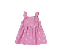 Chicco, Vestido Bebé Rosa con Mangas Cortas, en Algodón Suave, Designed in Italy, Ropa Bebé Niña 0-24 Meses, Idea Regalo Nacimiento
