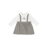 Chicco Vestido beige / gris / blanco 68 beige / gris / blanco