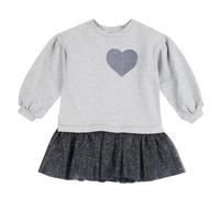Chicco Vestido Manga Larga Vestido Niñas Gris 7 años
