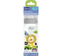 Chicco Well Being Biberão Neutro Silicone Fluxo Médio 2M+ 250ml
