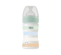 Chicco Well-Being Biberón Flujo Normal 0m+ 150ml Verde