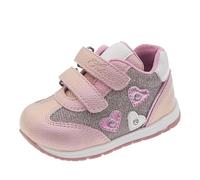 Chicco, Zapatillas Niña con Doble Cierre de Gancho y Bucle, Zapatos de Deporte Cómodos, Flexibles y Transpirables, para Primavera, Otoño e Invierno, Zapatos Niña y Chica, Rosa (2), 22 EU