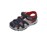 Chicco Zapatos abiertos 'Combino' azul oscuro / rojo carmesí / blanco, Talla 30