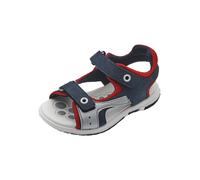Chicco Zapatos abiertos 'Fiume' azul oscuro / gris plateado / rojo oscuro 30 azul oscuro / gris plateado / rojo oscuro