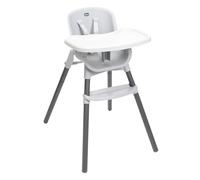 Chicco Zest Trona Evolutiva para Comida para Niños desde 6 Meses hasta 40 kg, Trona con Asiento Lavable, Arnés de 5 Puntos y Bandeja Desmontable, Cierre Compacto, Ligera y con Ocupación Reducida