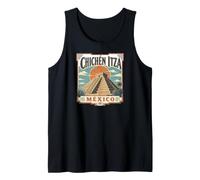 Chichén Itzá México El Castillo Templo de Kukulcán Camiseta sin Mangas