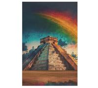 Chichen Itza Puzzle de madera, 1000 piezas, puzles para adultos, rompecabezas imposible, juego de mesa para niños (78 x 53 cm)