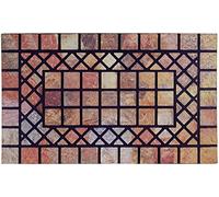 CHICHIC Felpudo de Bienvenida de 45,7 x 76,2 cm, tapete para Puerta Delantera al Aire Libre, para Entrada del hogar, tapete para Entrada Exterior, tapete de Entrada, tapete de Entrada, tapete de Goma