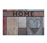 CHICHIC Welcome Door Mat 18x 30 Inch Front Doormat Outdoors for Home Entrance Outdoors Mat for Outside Entry Way Doormat Entry Rugs, Heavy Duty Non Slip Rubber Back Low Profile, Heart