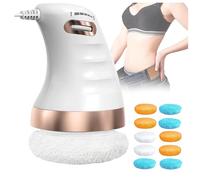 chichigo Celulitis Eliminar Potente, con 10 Cojines De Masaje AnticelulíTico, VibracióN De Velocidad Variable Masaje Celulitis Electrico, Moldeador De Cuerpo