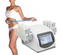 chichigo Máquina para Adelgazar Corporal, Instrumento De Belleza Moldeador con 14 (10 Sondas Grandes Y 4 Sondas Pequeñas), Lipodiodo De 650 NM Y 635 NM/5 MW, Mejora La Forma Compacta del Cuerpo