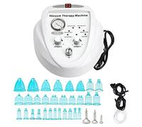 chichigo Máquina Terapia Vacío,Máquina Terapia Vacío Multifuncional para Levantamiento Glúteos,Máquina Vacío para Glúteos con 30 Ventosas Y 3 Mangos Gua Sha (Color : Blue, Size : 30 Cups)