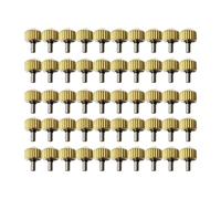 CHICHIYANG 50 piezas M0.9 a M0.9 para reloj de bobinado de reloj adaptador de corona de vástago extensor de vástago de reloj + coronas piezas de relojero