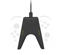 CHICHIYANG Agarre de carga ABS 2 en 1 en forma de V con cable tipo C para accesorios de controlador Nintendo Joy-Con