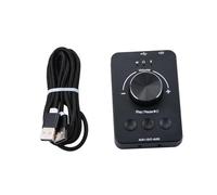 CHICHIYANG Controlador Bluetooth multimedia Plug and Play Controlador de audio con perilla de control de volumen