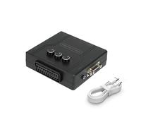 CHICHIYANG Convertidor de componentes RGBS/VGA a YPBPR, compatible con 480i, 480p, 576i, 576p, 720p, 1080i, para NES, para SNES, para Genesis, para Nintendo 64