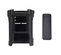 CHICHIYANG Funda para walkie talkie con clip para cinturón, soporte manos libres para radio Baofeng DM-32/UV-32