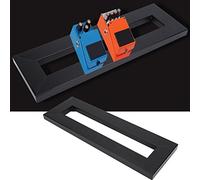 CHICIRIS 1 JUEGO DE TABLERO DE PEDAL DE EFECTO DE GUITARRA ELECTRICA, TABLERO DE PEDALES DE EFECTOS DE ALTA RESTENCIA CON ABRAZADERA DE CINTA DE CONFIGURACIÓN PARA ACCESORIO DE GUITARRA (S)