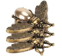 CHICIRIS 3 Clips de Zapatos de Moda, Elegantes Hebillas Multifuncionales para Zapatos de Boda, para la Parte Delantera y Trasera, de Aleación de Zinc, para Bolsos, Sombreros, (Albaricoque)