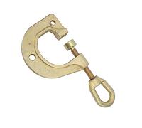CHICIRIS Abrazadera de Reparación Estilo G, Acero Al Cromo Vanadio, Abrazadera para Extractor de Abolladuras de Automóviles, Varilla Roscada Engrosada, Redondo para Reparación de Marcos de Vigas en