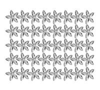 CHICIRIS Accesorios artesanales de resina e ideales para decorar ropa, zapatos, bolsos, paquete de 200 unidades, suministros de bricolaje para collares, pulseras - plástico, resina, de excelente