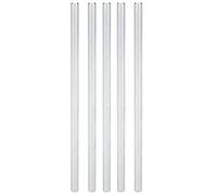 CHICIRIS Acero inoxidable -D ejes Set para Tetrix FRC WRO Robot, 5 unids Metal Robot kit para FTC, 0,6 cm D tipo