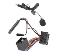 CHICIRIS Adaptador de Módulo para Automóvil con Micrófono, Transmisión de Música Eficiente para E46 Serie 3, ABS+Goma+Cobre, Negro