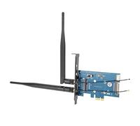 CHICIRIS Adaptador de Red de Doble Banda, Mini PCI-E a PCI-E 1X, Integración WiFi y Bluetooth, Adecuado para Uso Doméstico y de Oficina, 1 Unidad