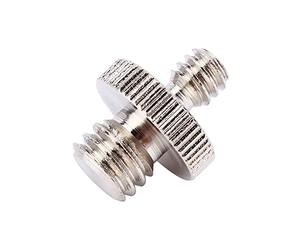 CHICIRIS Adaptador de Tornillo de Cámara Material Resistente DSLR SLR Fotografía Accesorio 1pc 1/4 '' Male a 3/8 '' Adaptador de Tornillo de Metal Roscado Masculino para Trípode/soporte de Luz