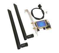 CHICIRIS Adaptador PCIIEX1-WIFI de alta velocidad de 1200 Mbps con 4.0 a PC, perfecto para transmisión de películas en línea y transmisión de música, equipado con 2 antenas y cables adaptadores