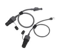 CHICIRIS Adaptador SPX a RJ45, 2 Piezas Cable Ethernet Adaptador de Cable Ethernet con Acoplador a Prueba de Agua para Enrutador Plano de Alto Rendimiento