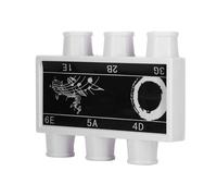 CHICIRIS Afinador de Plástico ABS de, Tubo de Paso, Afinador Compacto Afinado a Mano, Herramienta de Entrenamiento para Guitarras para Estudiantes de Música