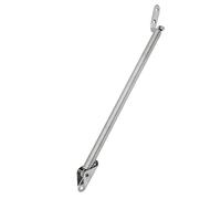 CHICIRIS Ajustador de Escotilla, Bobina de Bisagra de Resorte de 8 1/4 Pulgadas, Diámetro de Stock de 7/16 Pulgadas, Carga de 10 Libras, Acero Inoxidable 304 de Grado Marino, con Cable de (2912S)