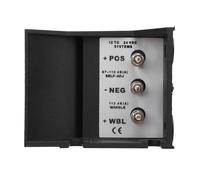 CHICIRIS Alarma de Marcha Atrás para Coche, Bocina Inversa Resistente Al Agua de 112 DB con 3 Sonidos Ajustables, para Camiones, Excavadoras, Maquinaria de Construcción de 12 V a 48 V (YC-315A)