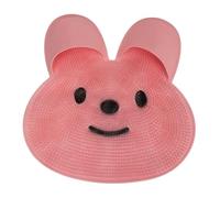 CHICIRIS Alfombrilla Exfoliante para Pies, de Silicona Antideslizante, Alivia la Fatiga, Elimina la Piel Muerta, con Cientos de Cerdas, para Ducha, Bañera y Suelo del baño. (PINK)