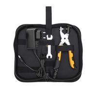 CHICIRIS Alicates, Alicates Eléctricos para Trompeta de Raqueta de Bádminton, Máquina Prensadora de Prensa en Frío y Caliente 2A con Cómodo, para Instalación de Ojales (Enchufe de la UE)