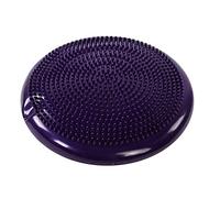 CHICIRIS Almohadilla de Equilibrio para Yoga Cojín de Yoga de PVC 35 X 35 X 3 Cm Textura de Masaje de Doble Cara con Bomba para Entrenamiento de Equilibrio Recuperación del Tobillo Ejercicio de