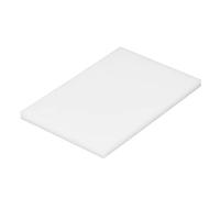 CHICIRIS Almohadilla de Perforación de Cuero Tabla de Perforación de Cuero Estera de de Almohadilla de de Plástico Blanco que Reduce el Ruido para