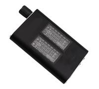 CHICIRIS Amplificador de Auriculares de 3,5 Mm Estéreo Portátil Compacto de Alta Ganancia para Dispositivos Digitales MP3 MP4 Aluminio